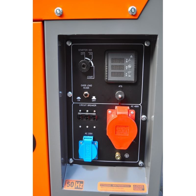 KRAFT&DELE KD152 trifazis dyzelinis generatorius nuotrauka 4