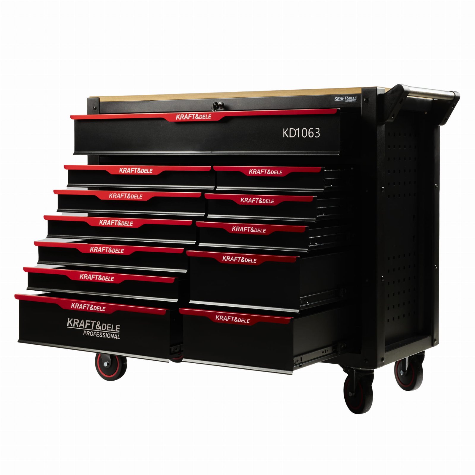Kraft&Dele KD1063 įrankių spinta su 479 vnt. rinkiniu nuotrauka 11