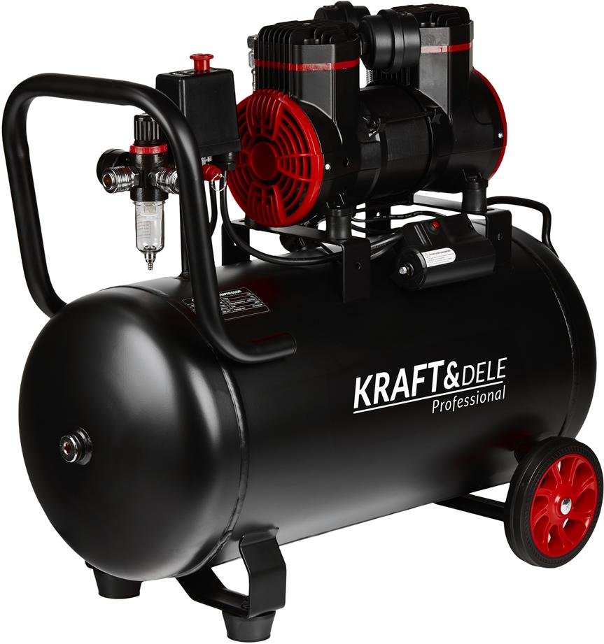 KRAFT&DELE KD1391 betepalinis oro kompresorius 50 l, 1500 W