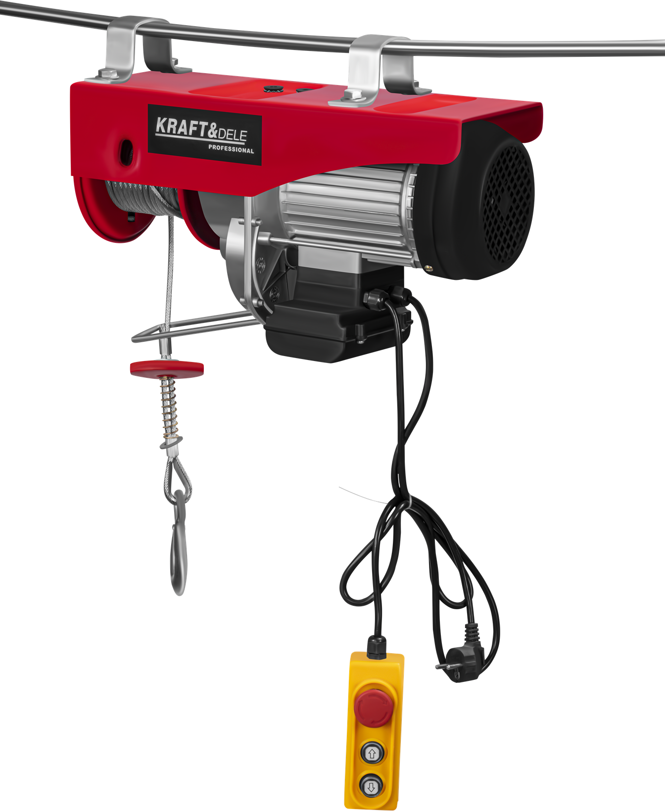 Kraft&Dele KD2192 elektrinė kėlimo gervė (230 V, 1350 W) nuotrauka 3
