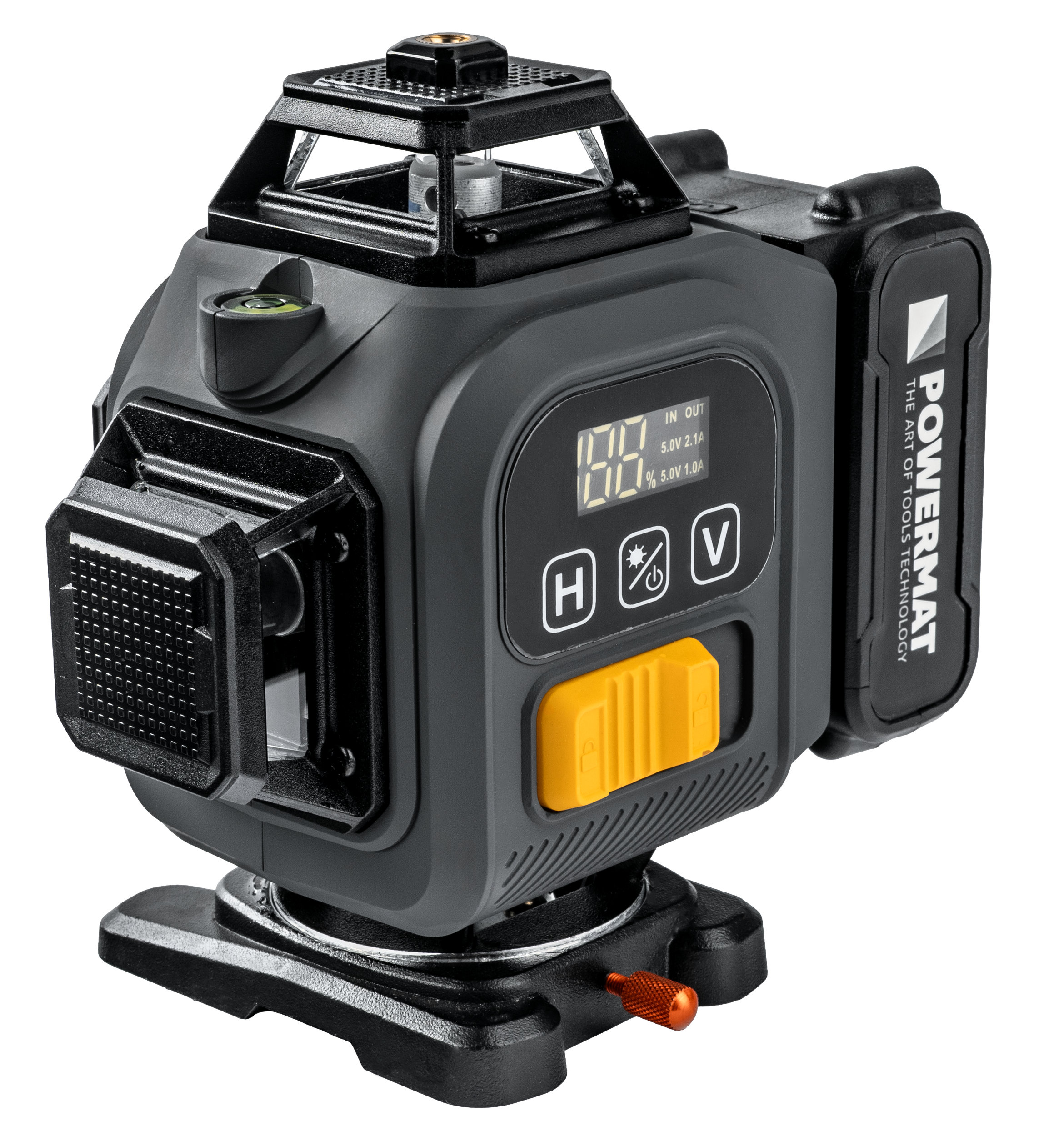 Kryžminis lazerinis nivelyras Powermat PM-PLK-4DM3 nuotrauka 3