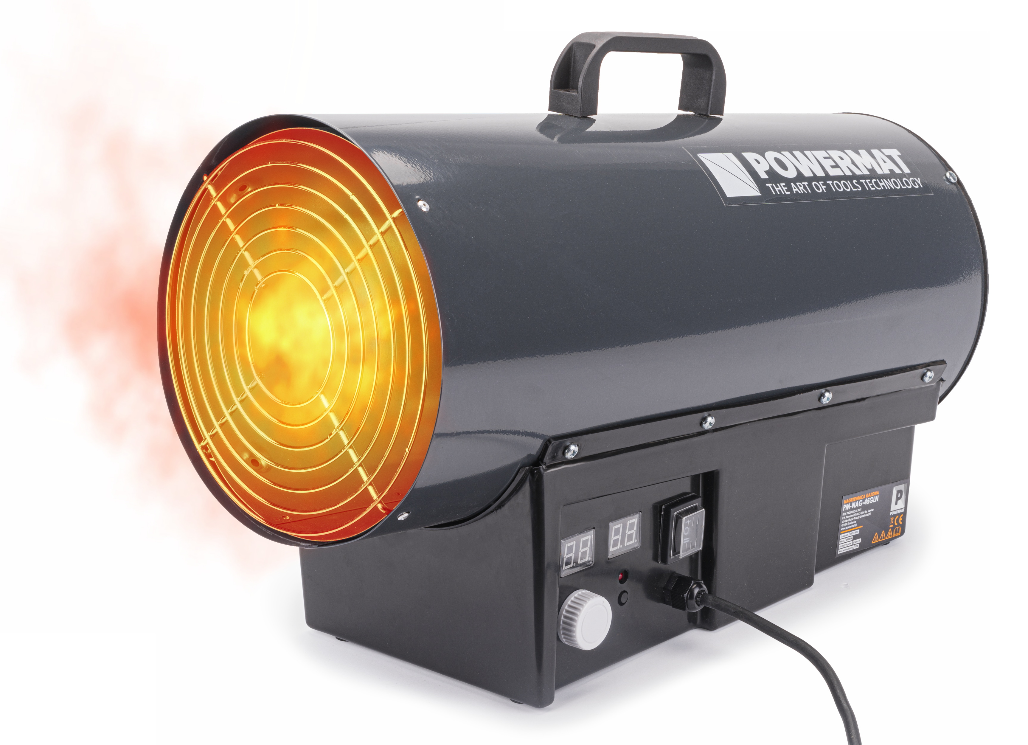 Powermat PM-NAG-45GLN dujinis oro pūstuvas su termostatu, 45 kW nuotrauka 2