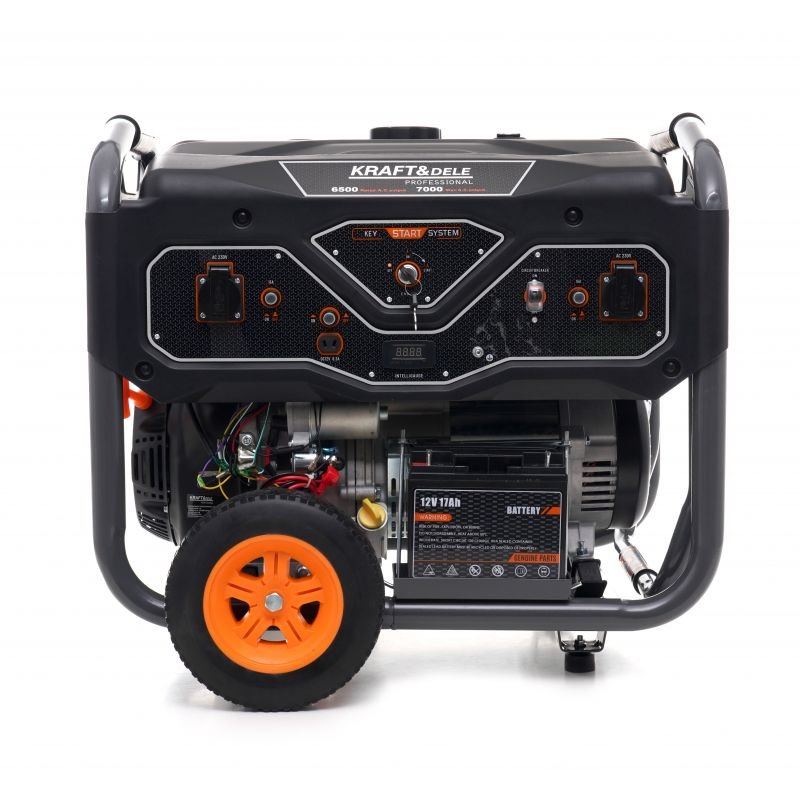 Benzininis vienfazis elektros generatorius KD696 (6,5/7 kW) nuotrauka 11