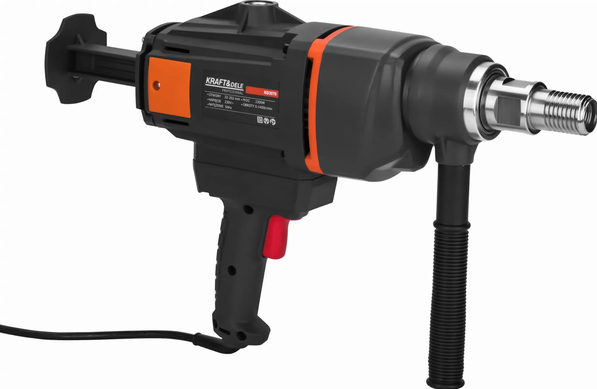 Betono gręžtuvas 2300 W KD3076 nuotrauka 10