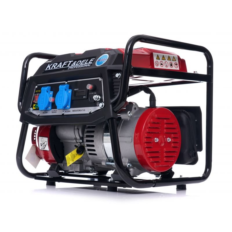 Kraft&Dele KD150 elektros generatorius, 1500 W, 12 V / 230 V, LCD nuotrauka 10