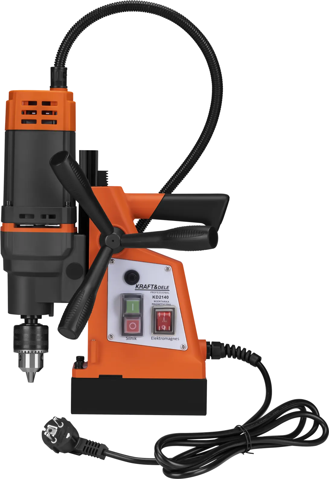 Kraft&Dele KD2140 magnetinė gręžimo mašina 2100 W (230 V) — nuotrauka