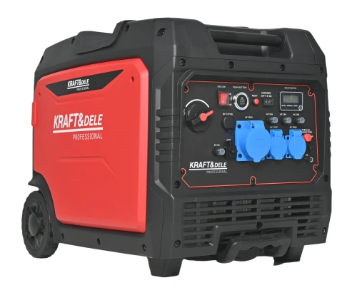 KRAFT&DELE KD3164 inverterinis vienfazis generatorius 230 V — nuotrauka 1