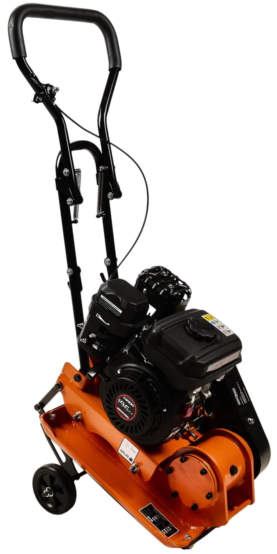Vibroplokštė Kraft&Dele KD1197, Loncin 7 AG, 60 kg, su guminiu kilimėliu nuotrauka 6