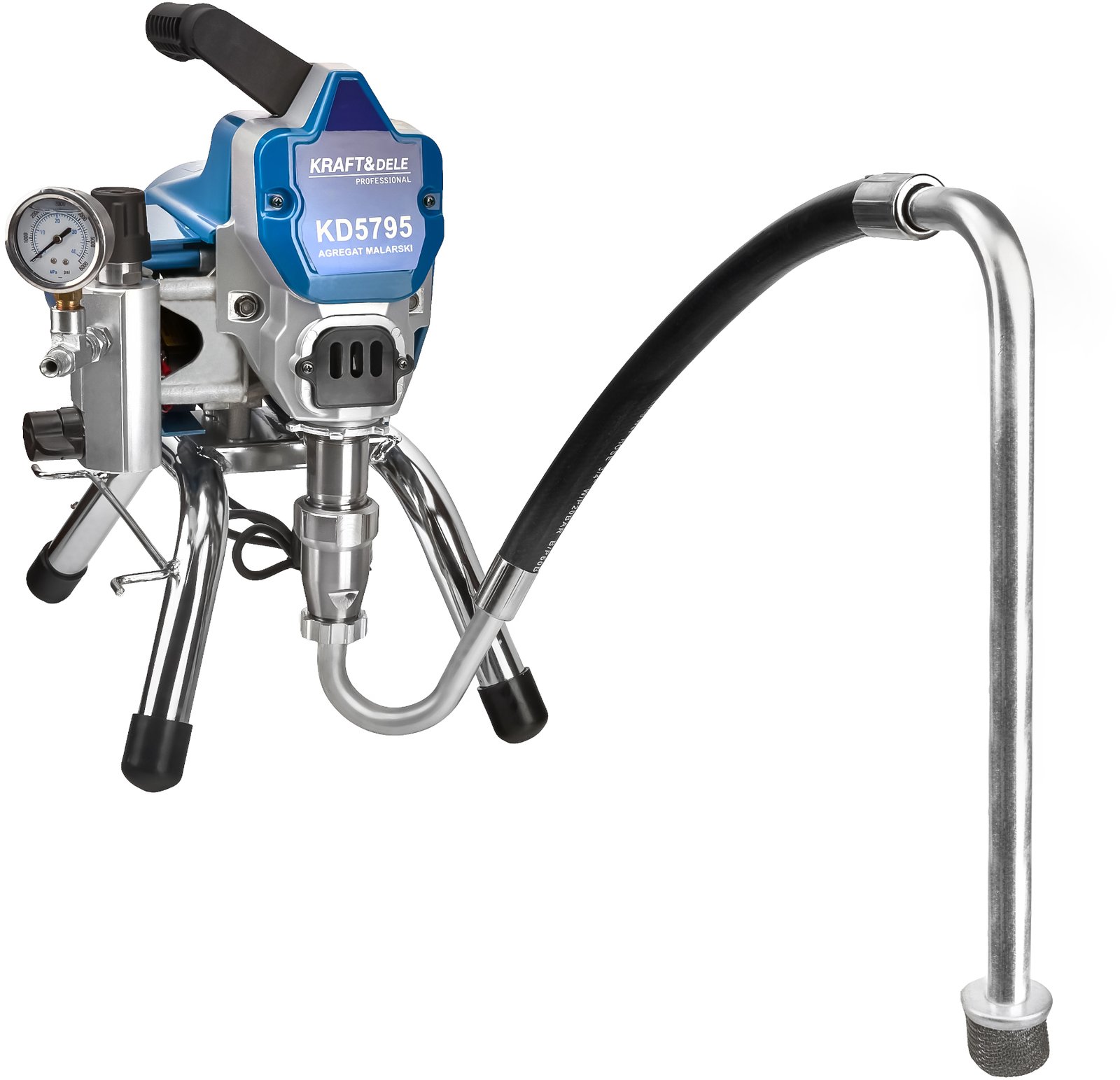 KRAFT&DELE KD5795 beorio dažymo agregatas, 1500 W, 2,3 l/min nuotrauka 4