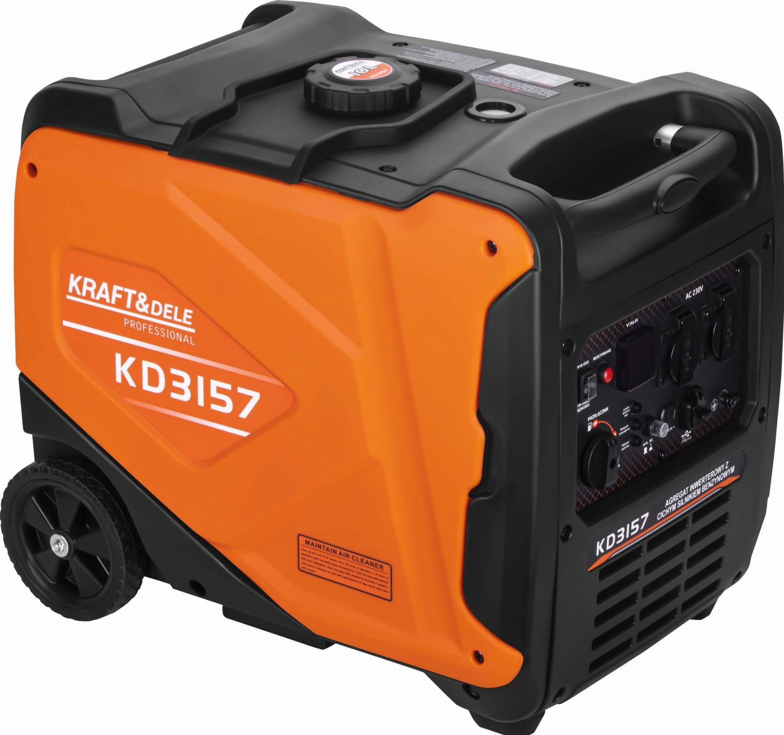 KRAFT&DELE KD3157 inverterinis generatorius 4,5 kW, 230 V nuotrauka 6