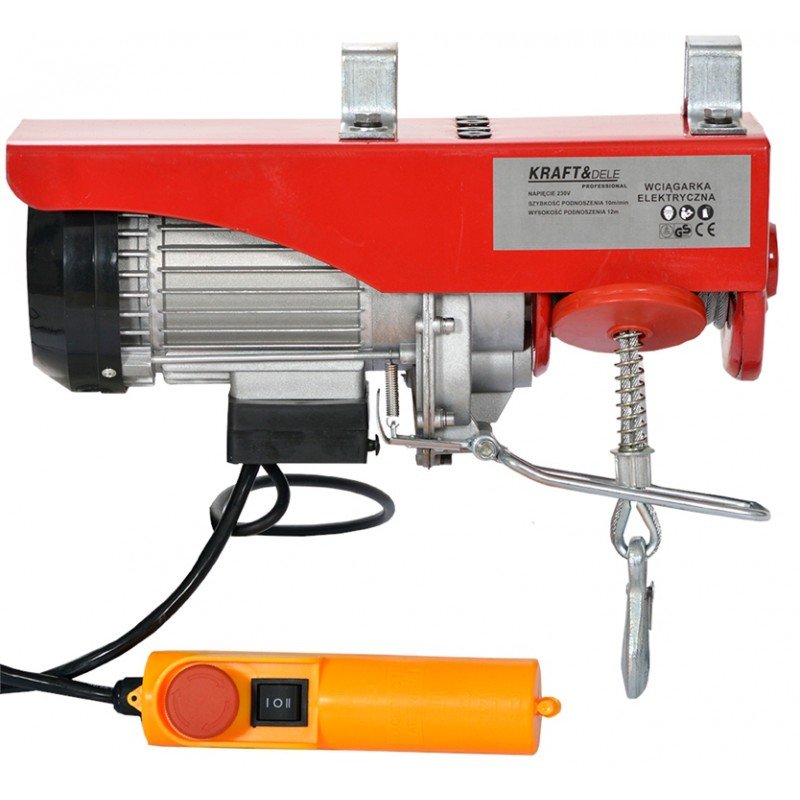 Kraft&Dele KD1525 elektrinė lyninė gervė 250/500 kg — nuotrauka