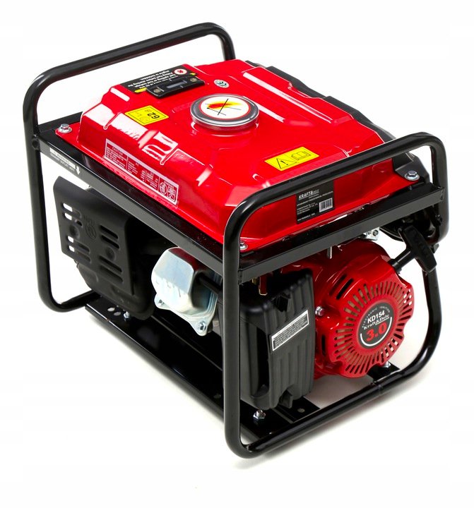 KRAFT&DELE KD146 benzininis generatorius, 1.5 kW, 230 V nuotrauka 6