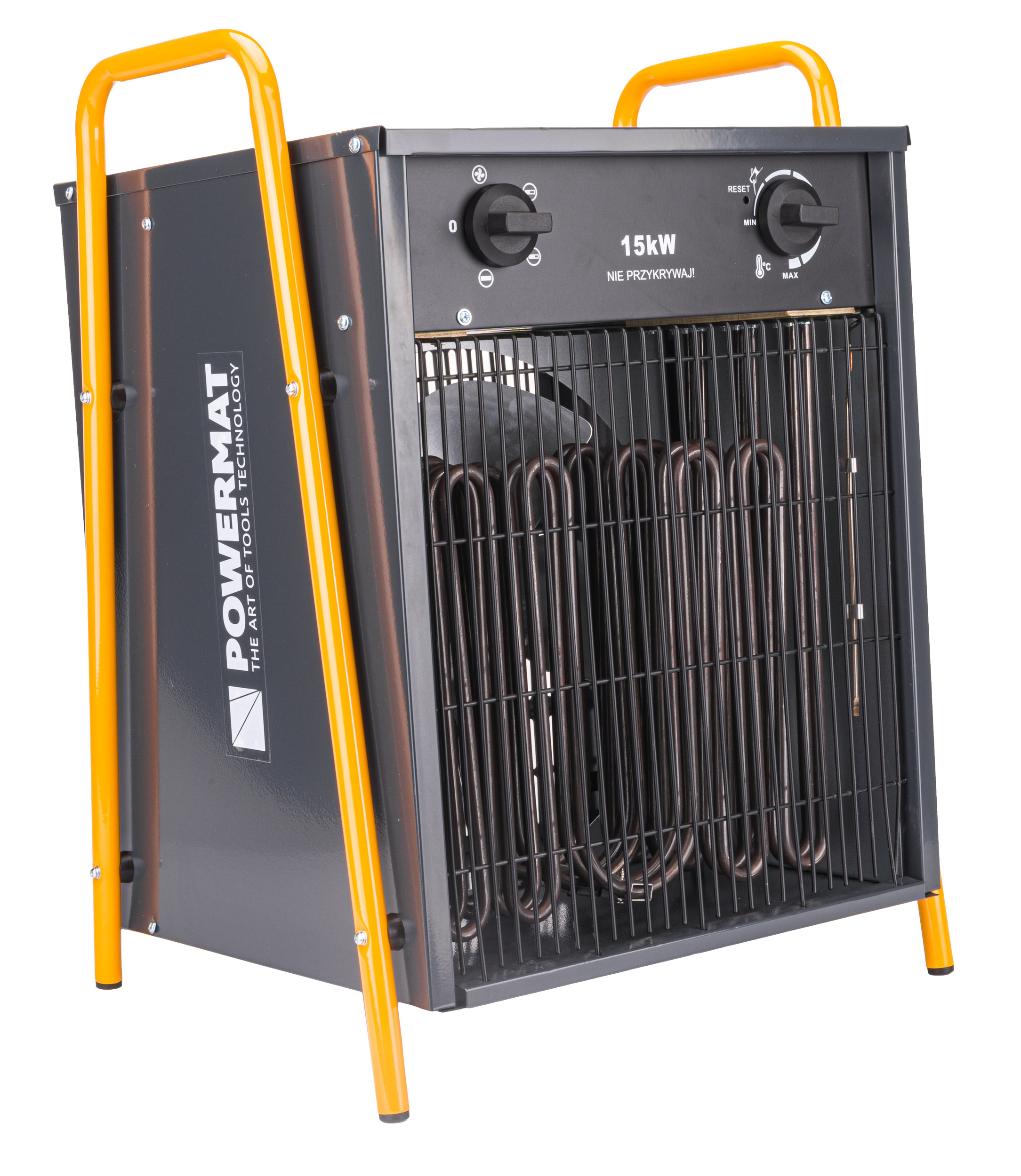 Powermat PM-NAG-15EDN elektrinis pramoninis šildytuvas 15 kW (400 V) — nuotrauka 1