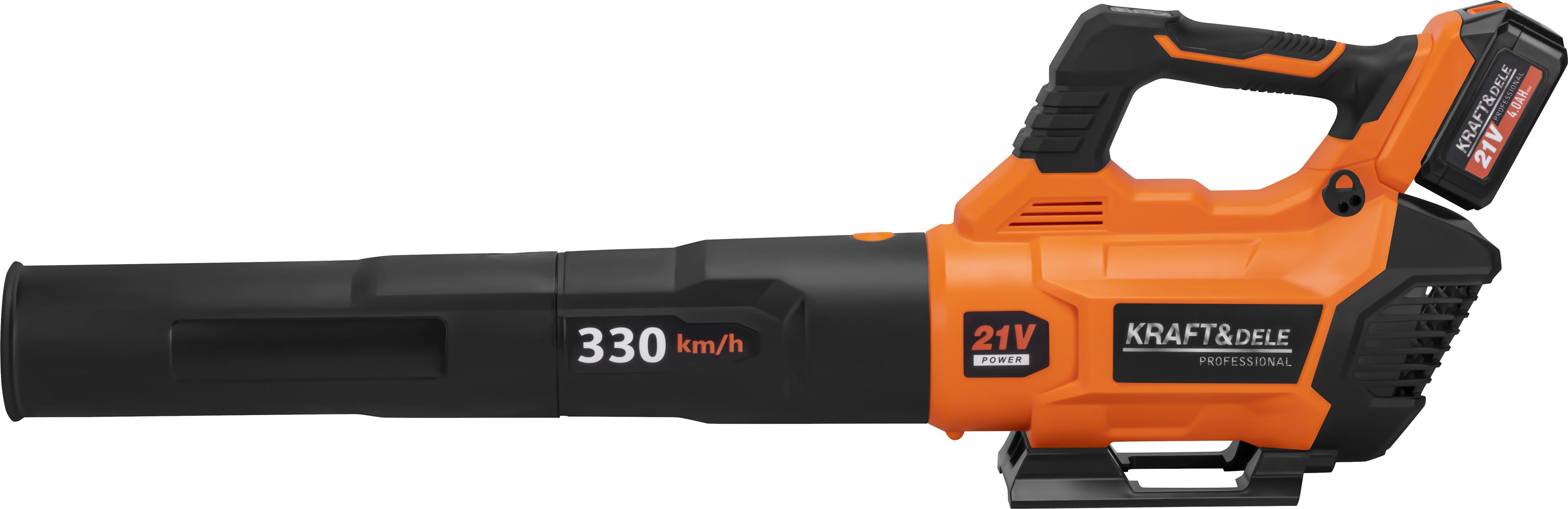 KRAFT&DELE KD3446 akumuliatorinis lapų pūstuvas 21 V (2x4 Ah)