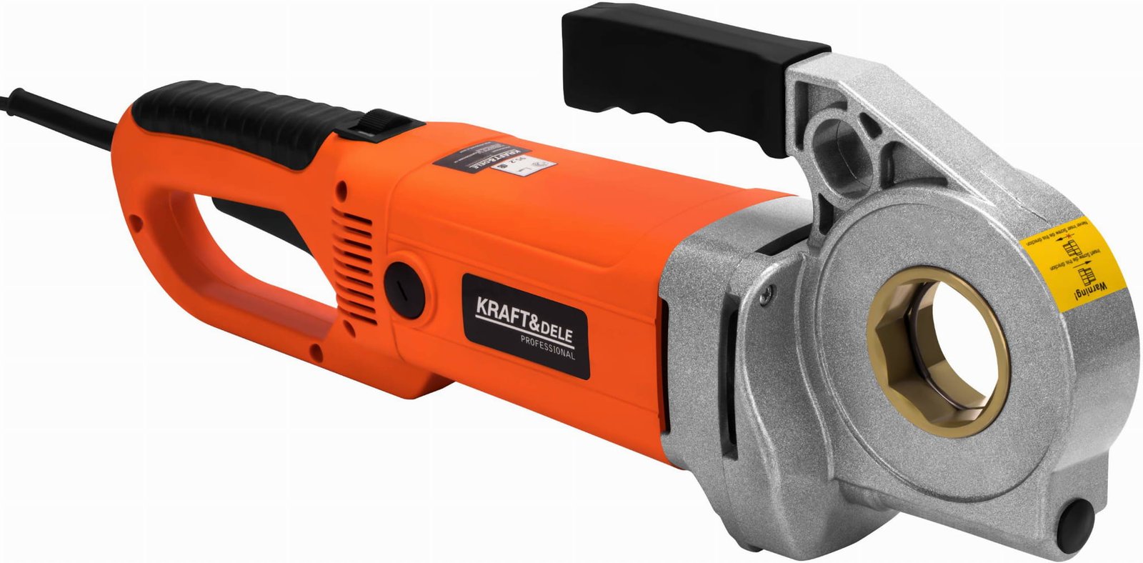 Kraft&Dele KD587 elektrinis vamzdžių sriegiklis, 2400 W, 1/2″–1-1/4″, 230 V