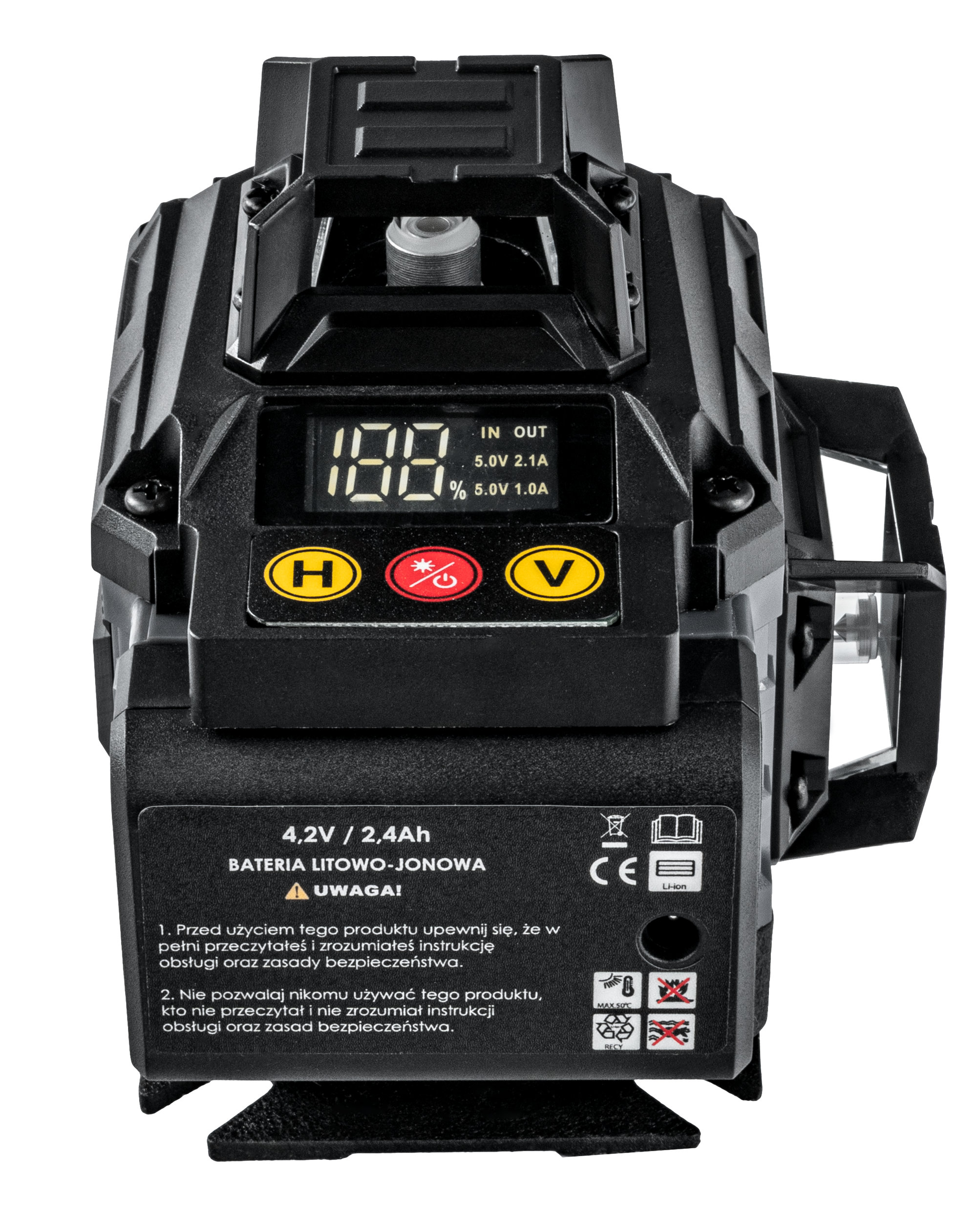 Powermat PM-PLK-4DM2 kryžminis lazerinis nivelyras nuotrauka 10