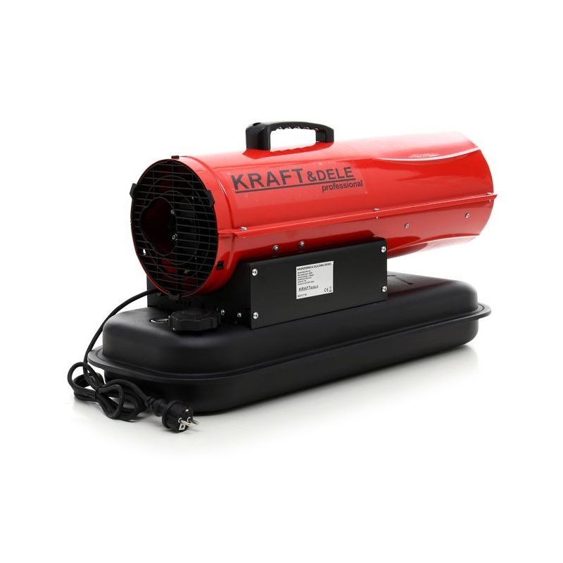 Kraft&Dele KD11711 dyzelinis šildytuvas, 35 kW, su termostatu nuotrauka 3