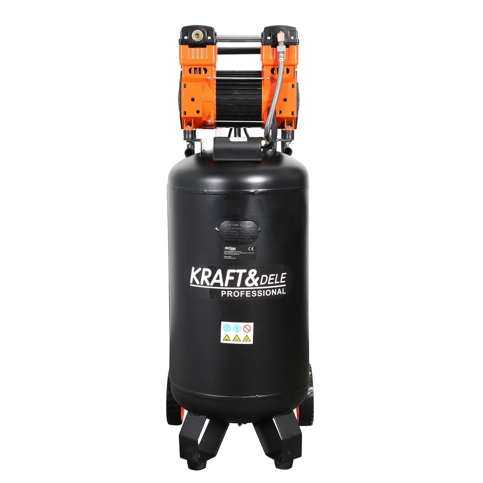 Kraft&Dele KD1389 bealyvis oro kompresorius, 100 l, 3000 W nuotrauka 8