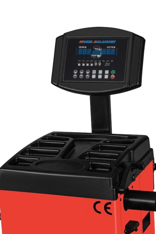 KRAFT&DELE KD5840 ratų balansavimo staklės, pusiau automatinės, su lazerio žymekliu, 230 V nuotrauka 3