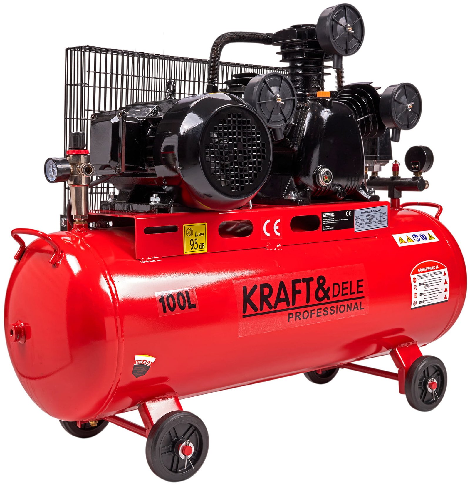KRAFT&DELE KD1477 stūmoklinis oro kompresorius nuotrauka 3