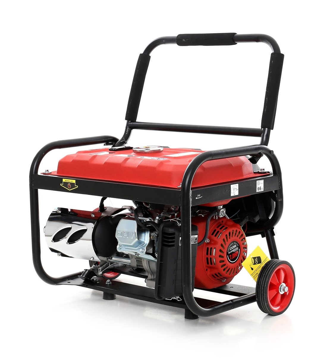 Kraft&Dele KD139 benzininis trifazis generatorius 3000 W (12/230/380 V) nuotrauka 7