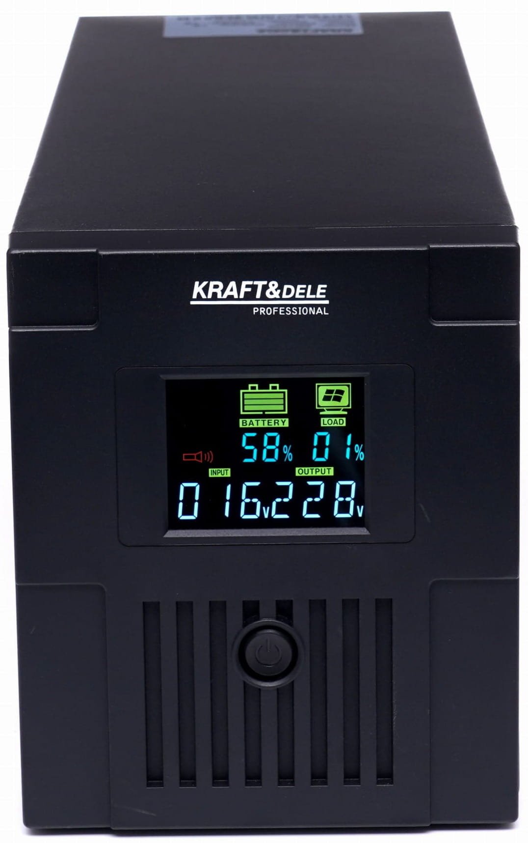 Kraft&Dele KD1930 UPS 2000 VA / 1200 W su LCD ekranu nuotrauka 5
