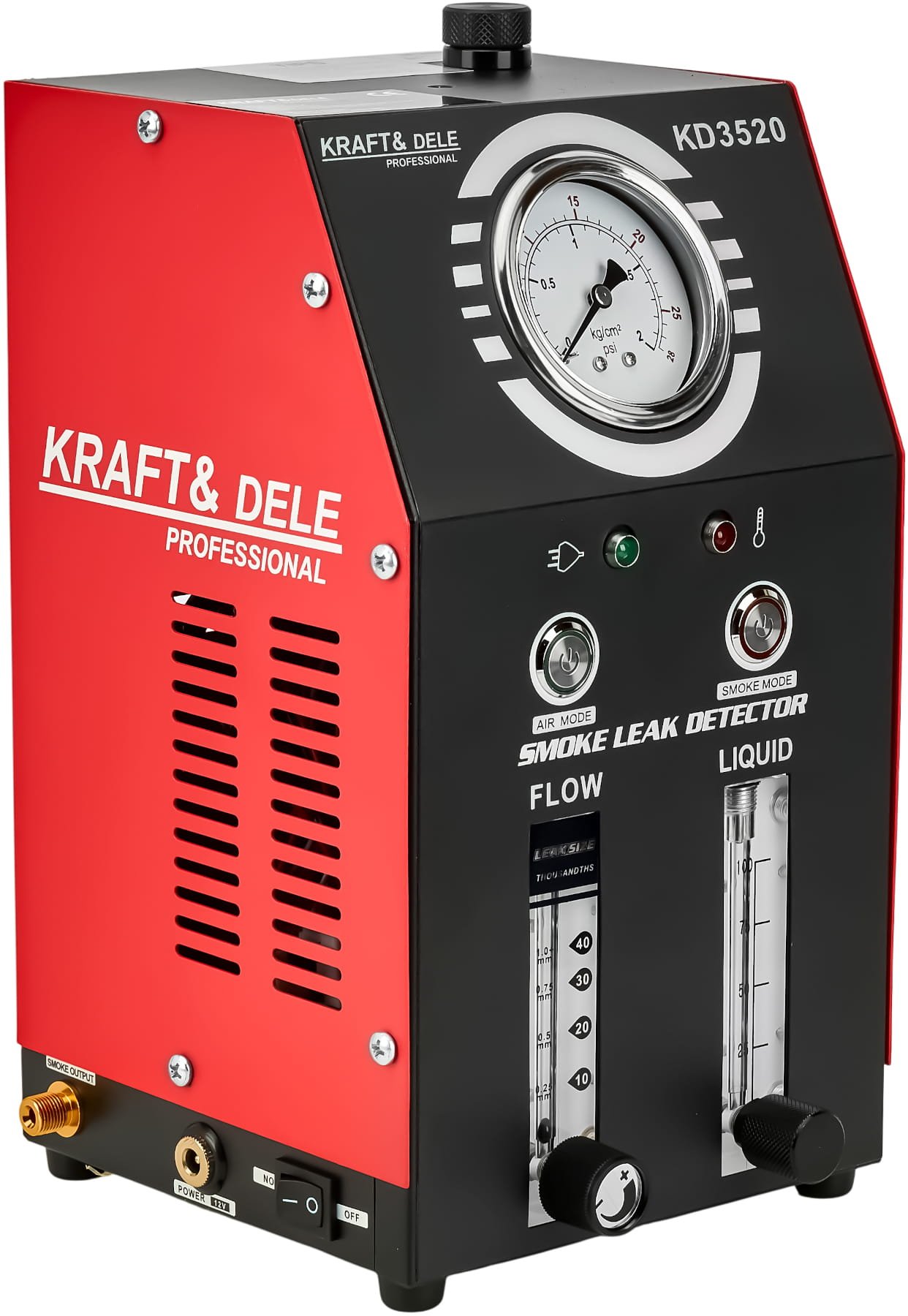 KRAFT&DELE KD3520 dūmų generatorius (12 V, 9 l/min, 30 ml) nuotrauka 6