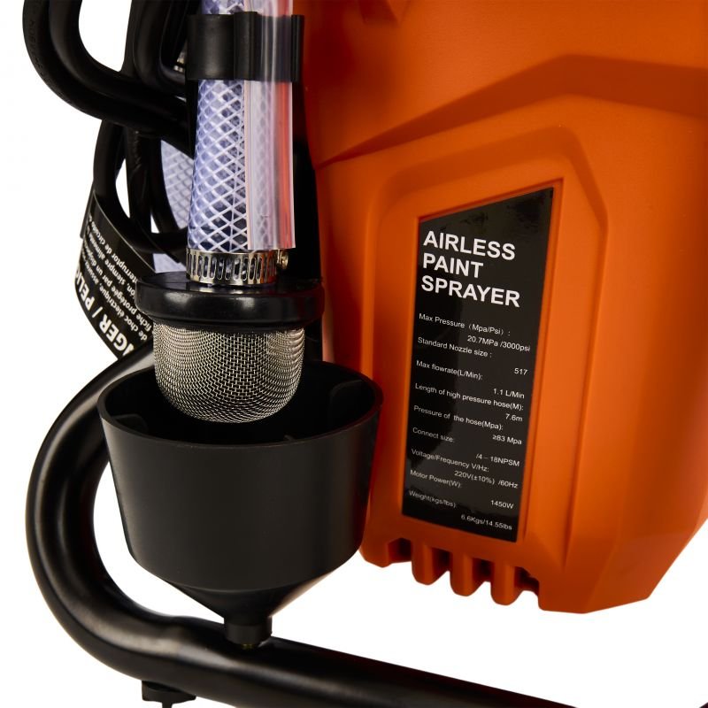 Kraft&Dele KD1746 elektrinis dažų purkštuvas 1450 W nuotrauka 7