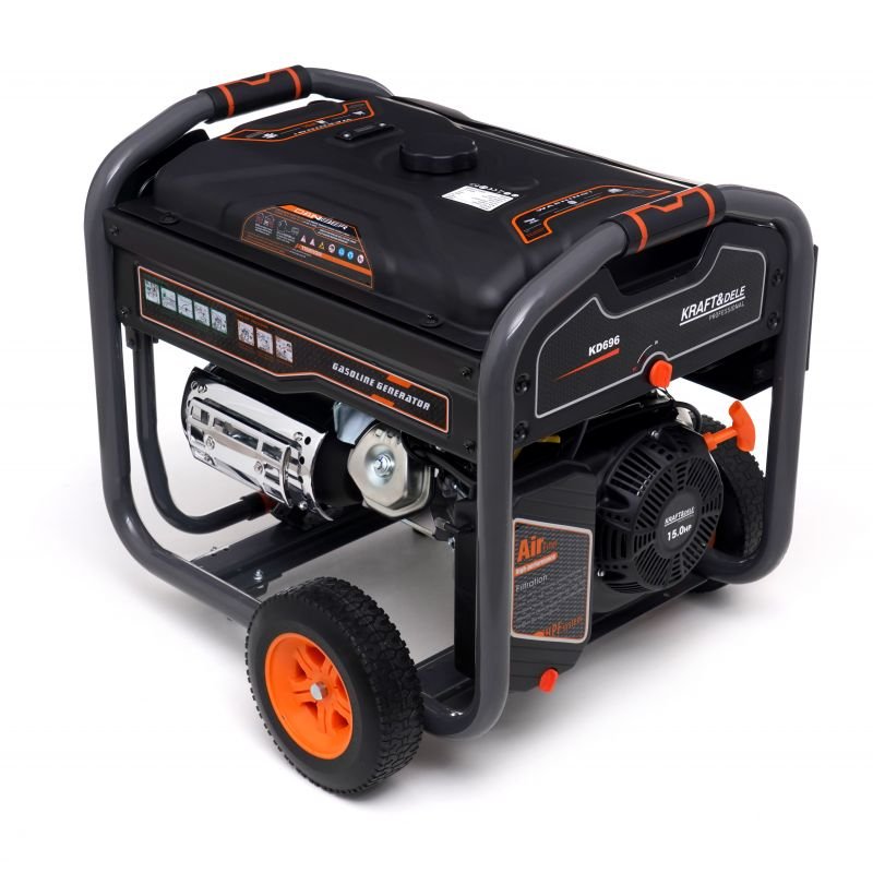 Benzininis vienfazis elektros generatorius KD696 (6,5/7 kW) nuotrauka 4