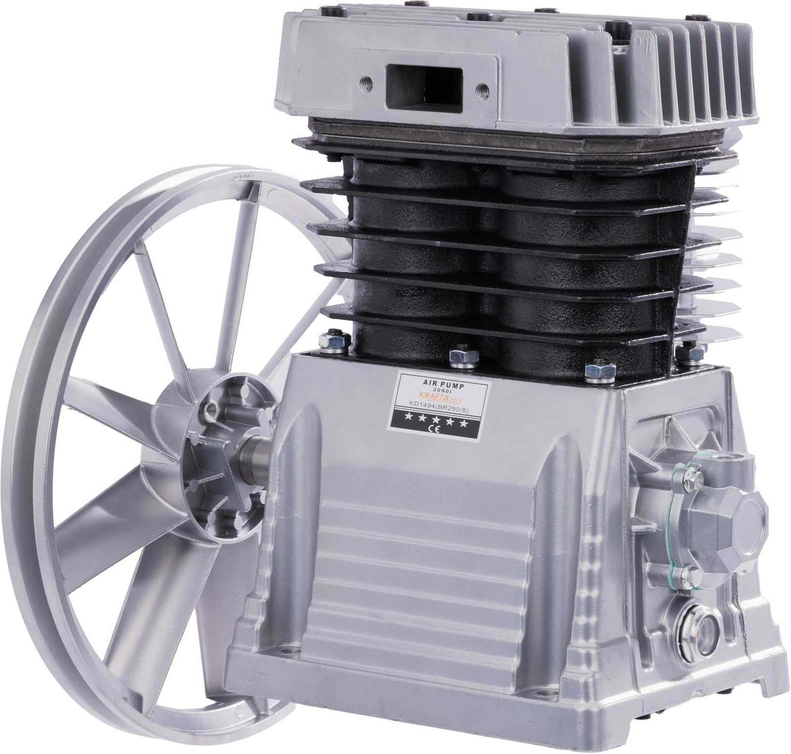 Kraft&Dele KD1494 kompresoriaus siurbimo blokas, 5,5 kW, 820 l/min