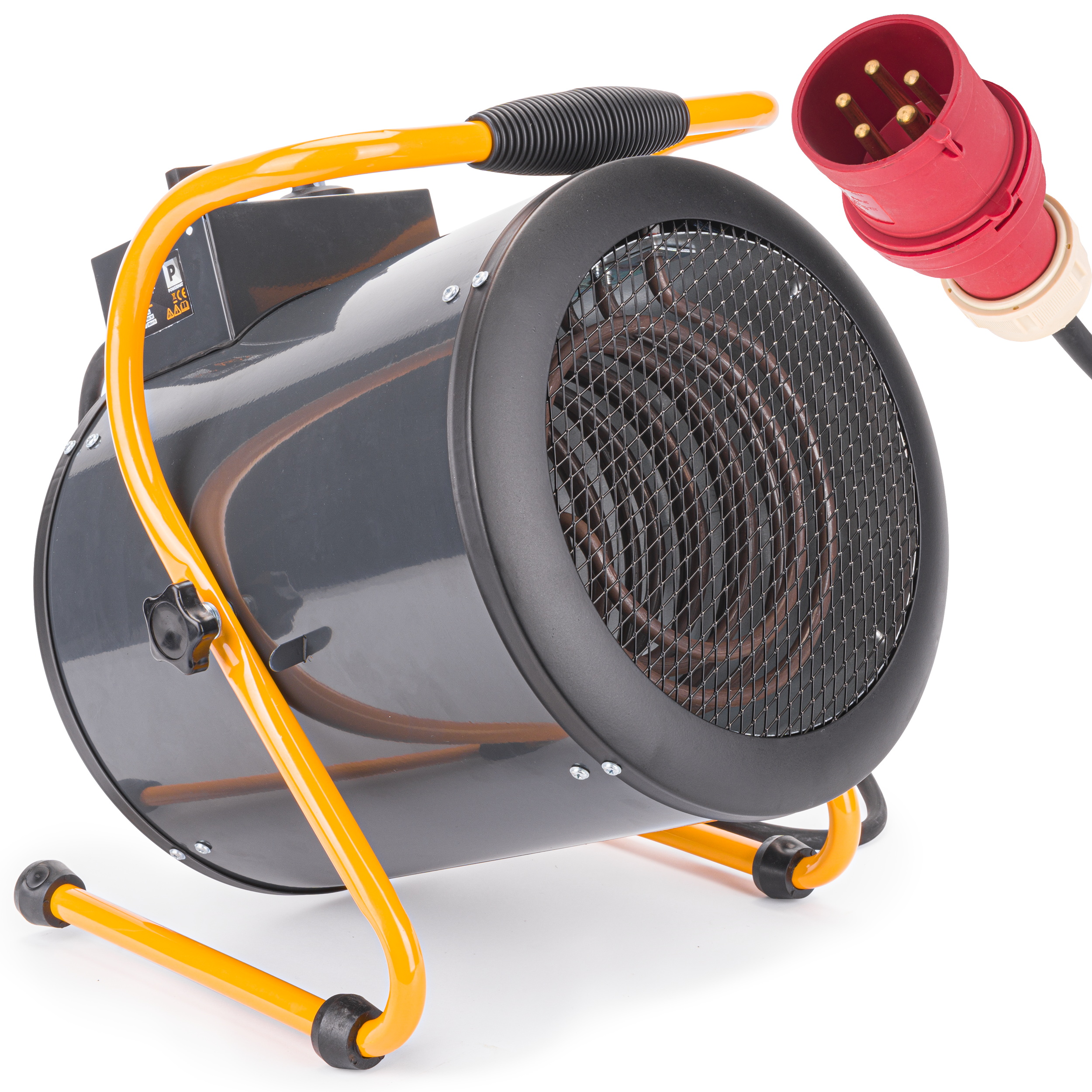 Elektrinis pramoninis šildytuvas Powermat PM-NAG-6EN, 6 kW, 400 V — nuotrauka 1