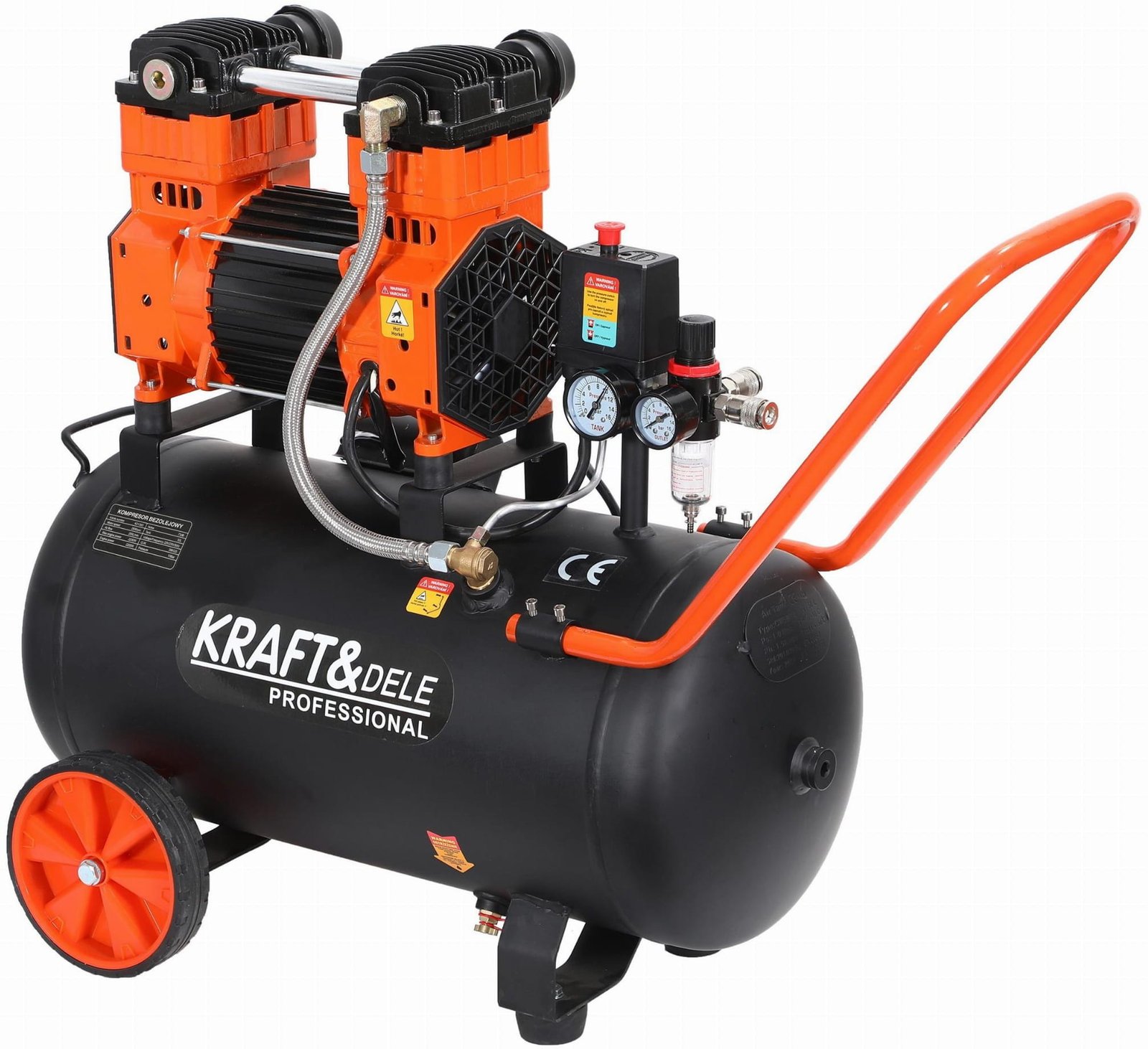 Kraft&Dele KD1393 betepalinis oro kompresorius 50 l