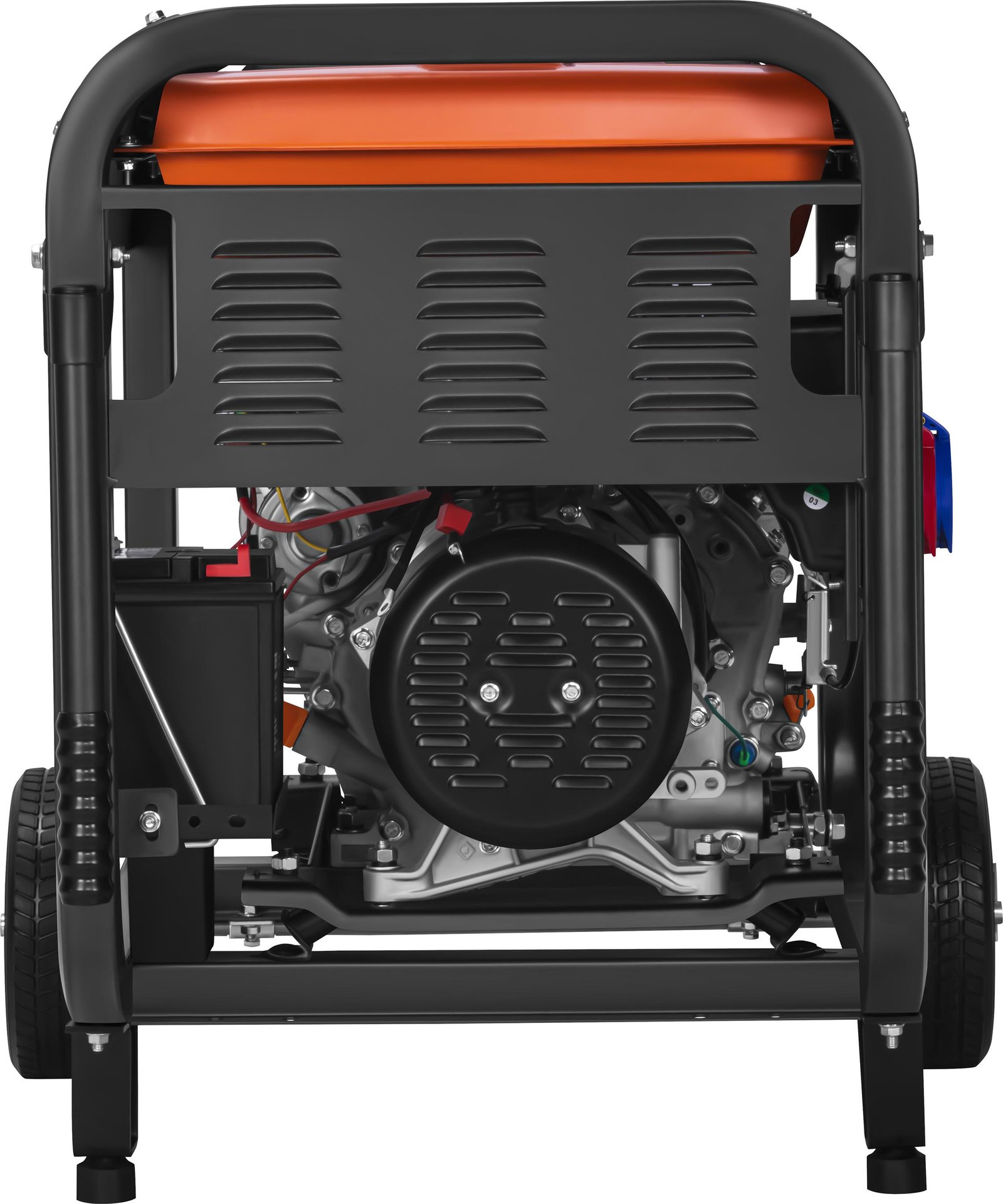 Kraft&Dele KD3248 dyzelinis generatorius, 7 kW, 230/400 V nuotrauka 5