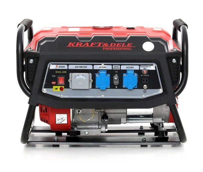 KRAFT&DELE KD136 benzininis vienfazis generatorius 3.0 kW, 12/230 V — nuotrauka