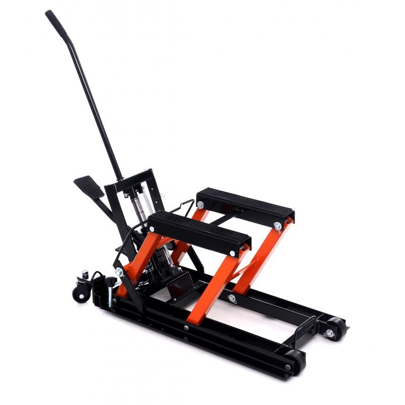 Kraft&Dele KD353 ATV/motociklo hidraulinis keltuvas, 680 kg — nuotrauka