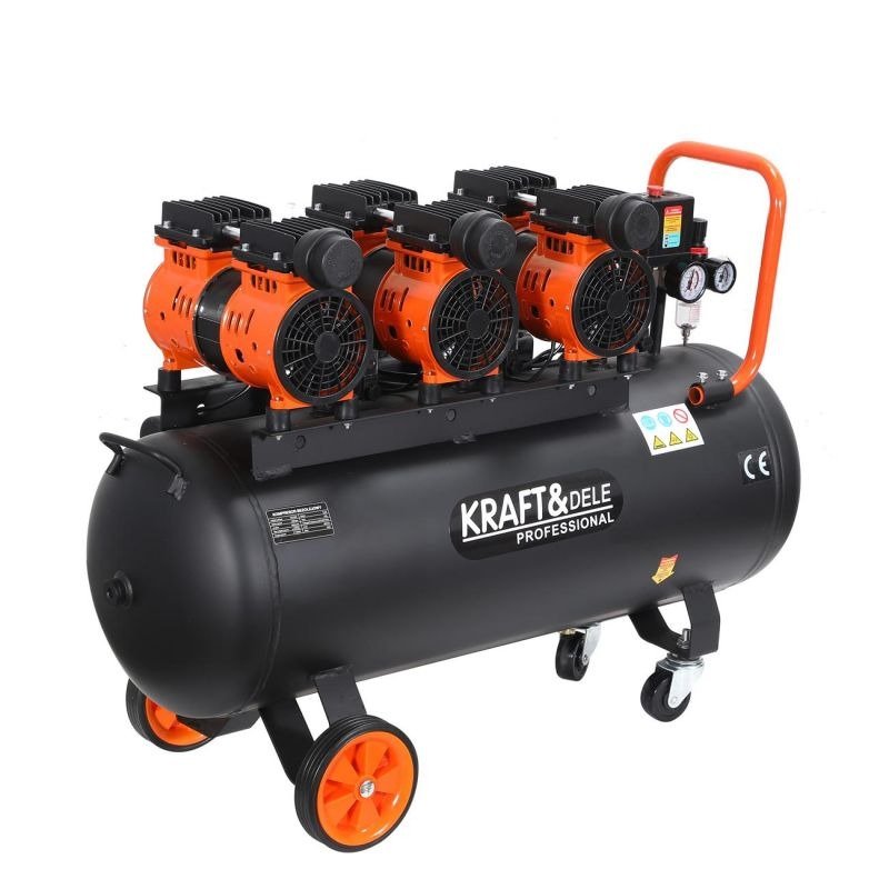 Kraft&Dele KD1394 betepalinis oro kompresorius, 100 l nuotrauka 4