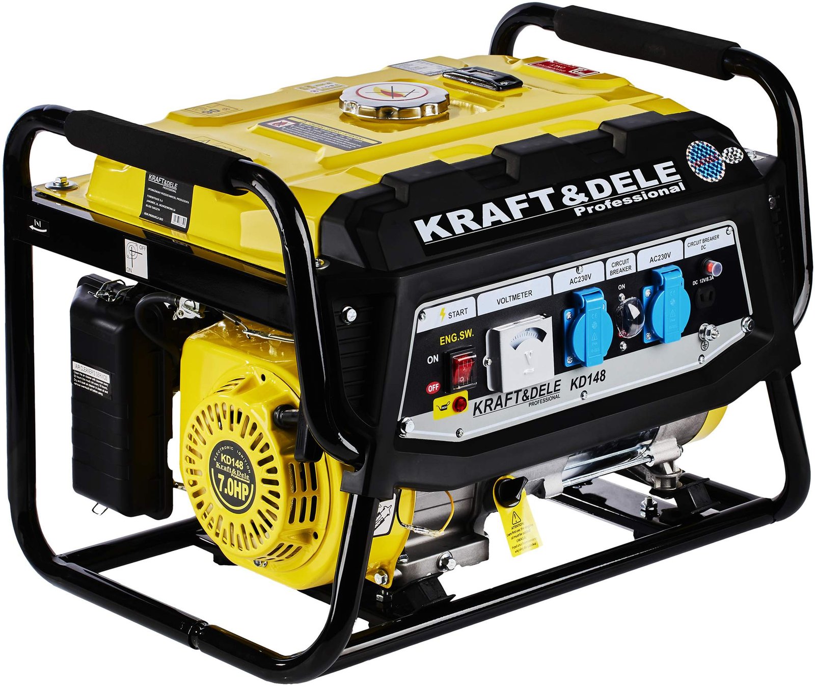 KRAFT&DELE KD148 3.5 kW vienfazis benzininis generatorius