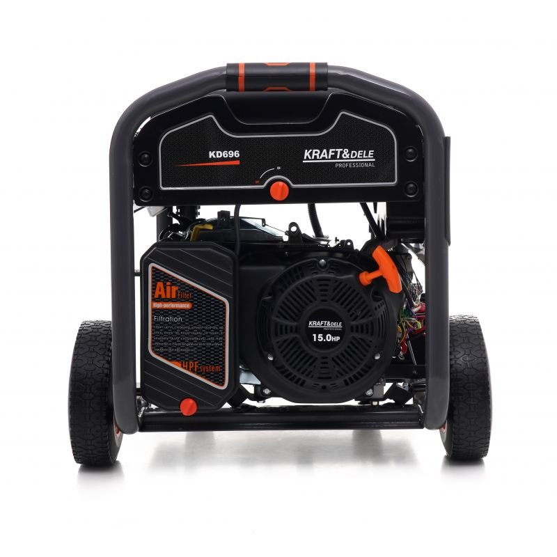Benzininis vienfazis elektros generatorius KD696 (6,5/7 kW) nuotrauka 6