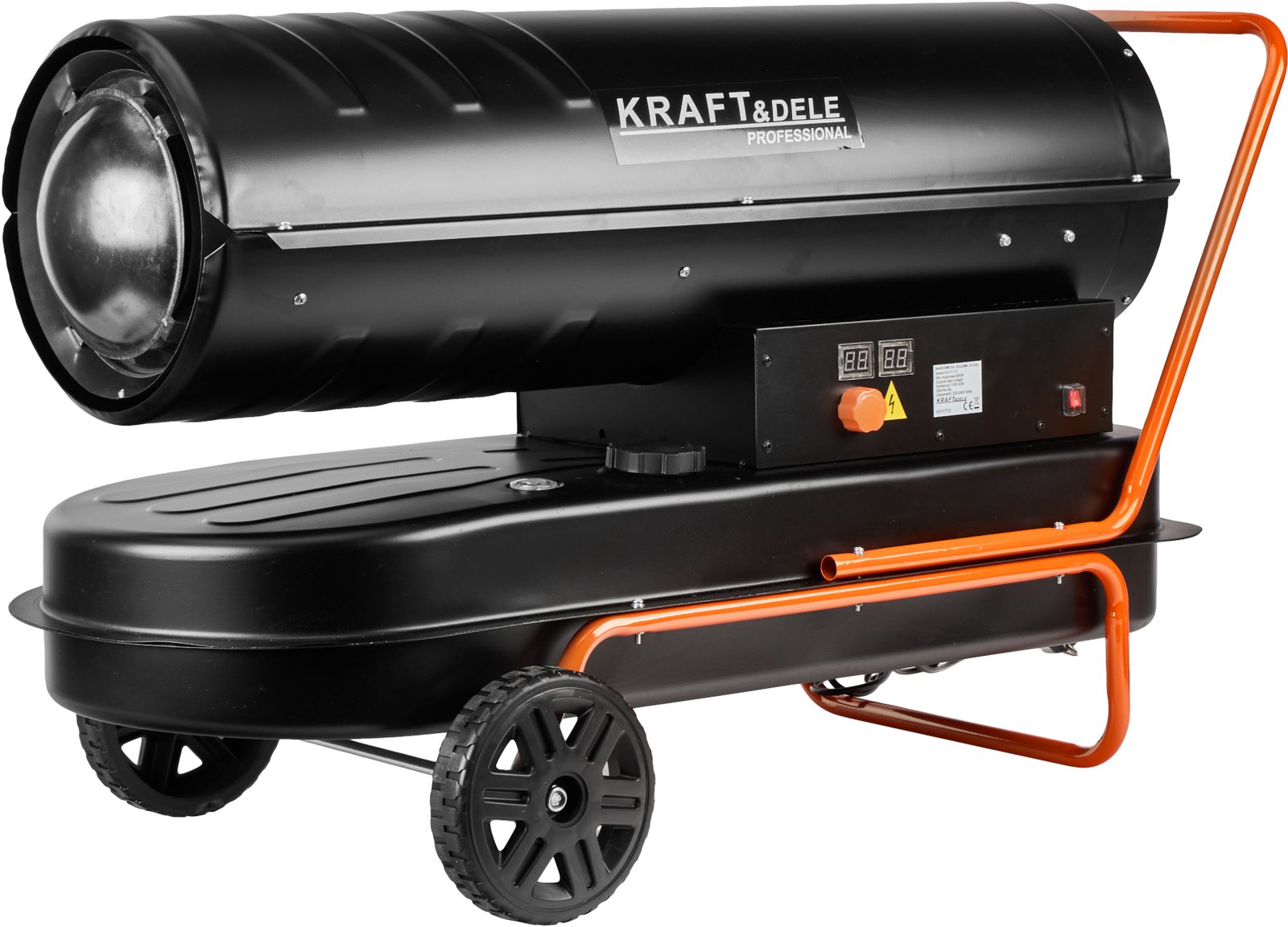 KRAFT&DELE KD11712 dyzelinis šildytuvas su termostatu, 60 kW