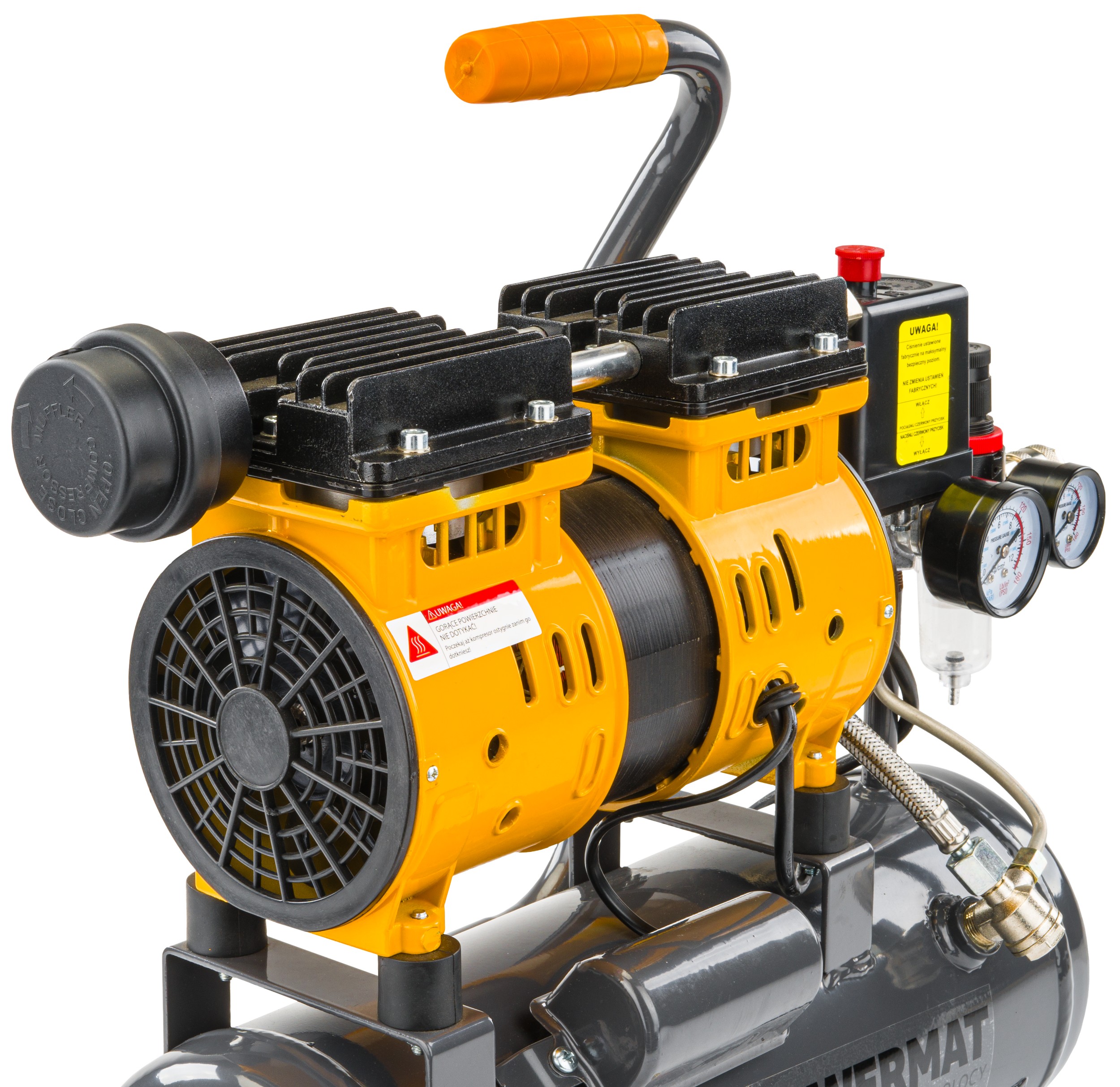 Powermat PM-KBO-6T bealyvis oro kompresorius nuotrauka 3