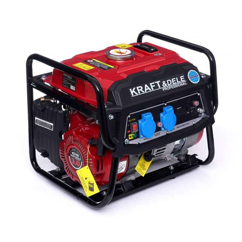 Kraft&Dele KD150 elektros generatorius, 1500 W, 12 V / 230 V, LCD nuotrauka 7