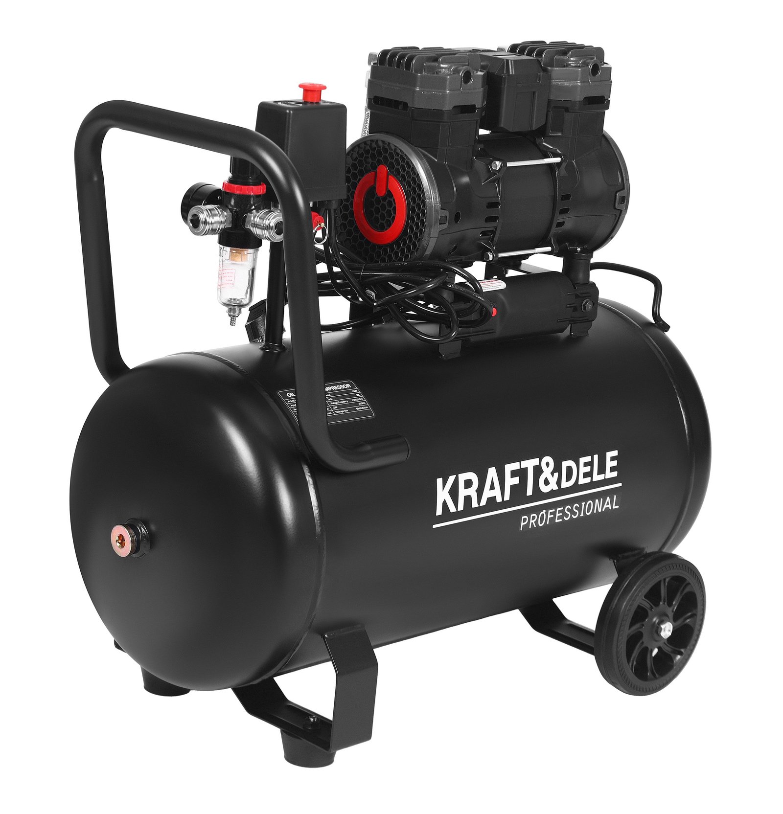 Kraft&Dele KD4082 betepalinis oro kompresorius 50 l, 2500 W