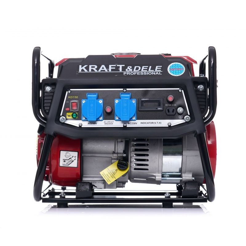 Kraft&Dele KD150 elektros generatorius, 1500 W, 12 V / 230 V, LCD nuotrauka 8