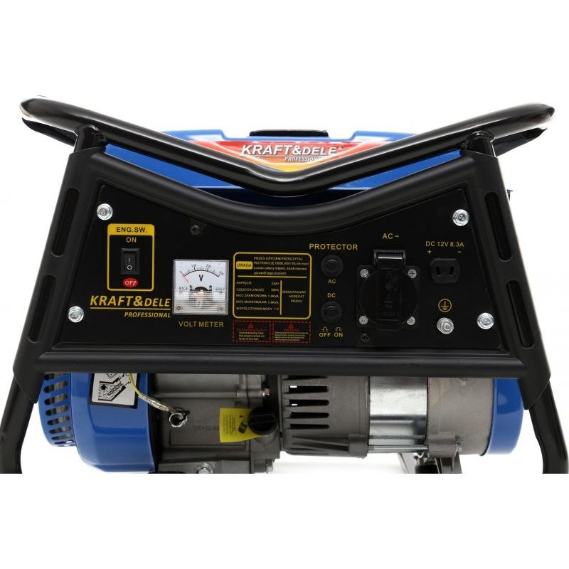 Generatorius KD140, 1500 W, 12/230 V (vienfazis) nuotrauka 10