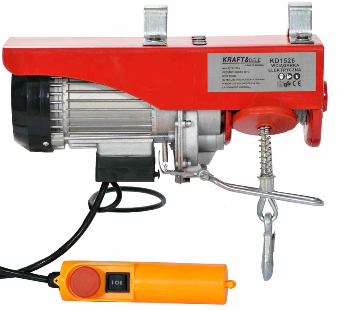 Elektrinė lyninė gervė KD1526, 400/800 kg nuotrauka 3