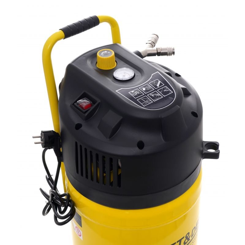 Oro kompresorius Kraft&Dele KD1417, vertikalus, betepalinis, 30 l, 10 bar nuotrauka 6