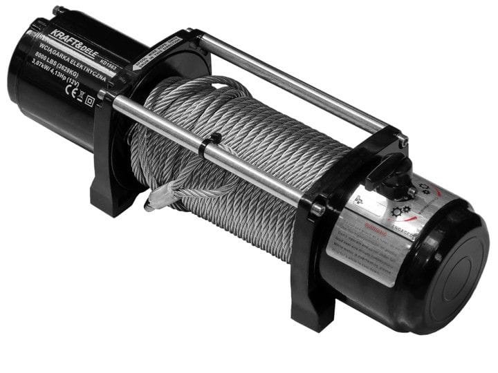 Kraft&Dele KD1563 elektrinė gervė, 8000 lb, 12 V — nuotrauka