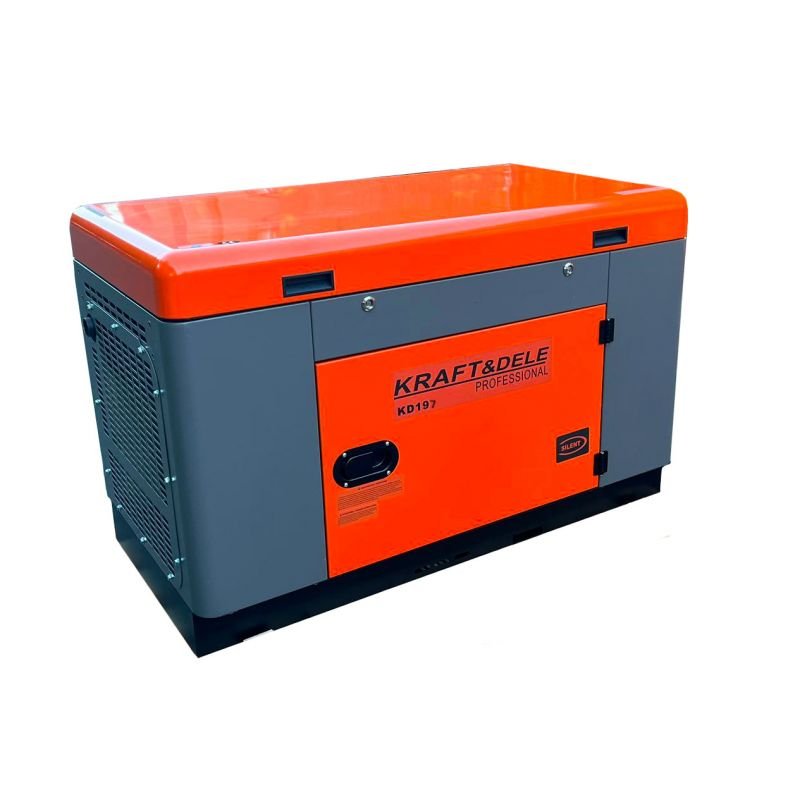 KRAFT&DELE KD197 dyzelinis generatorius, vienfazis 12/13 kW — nuotrauka