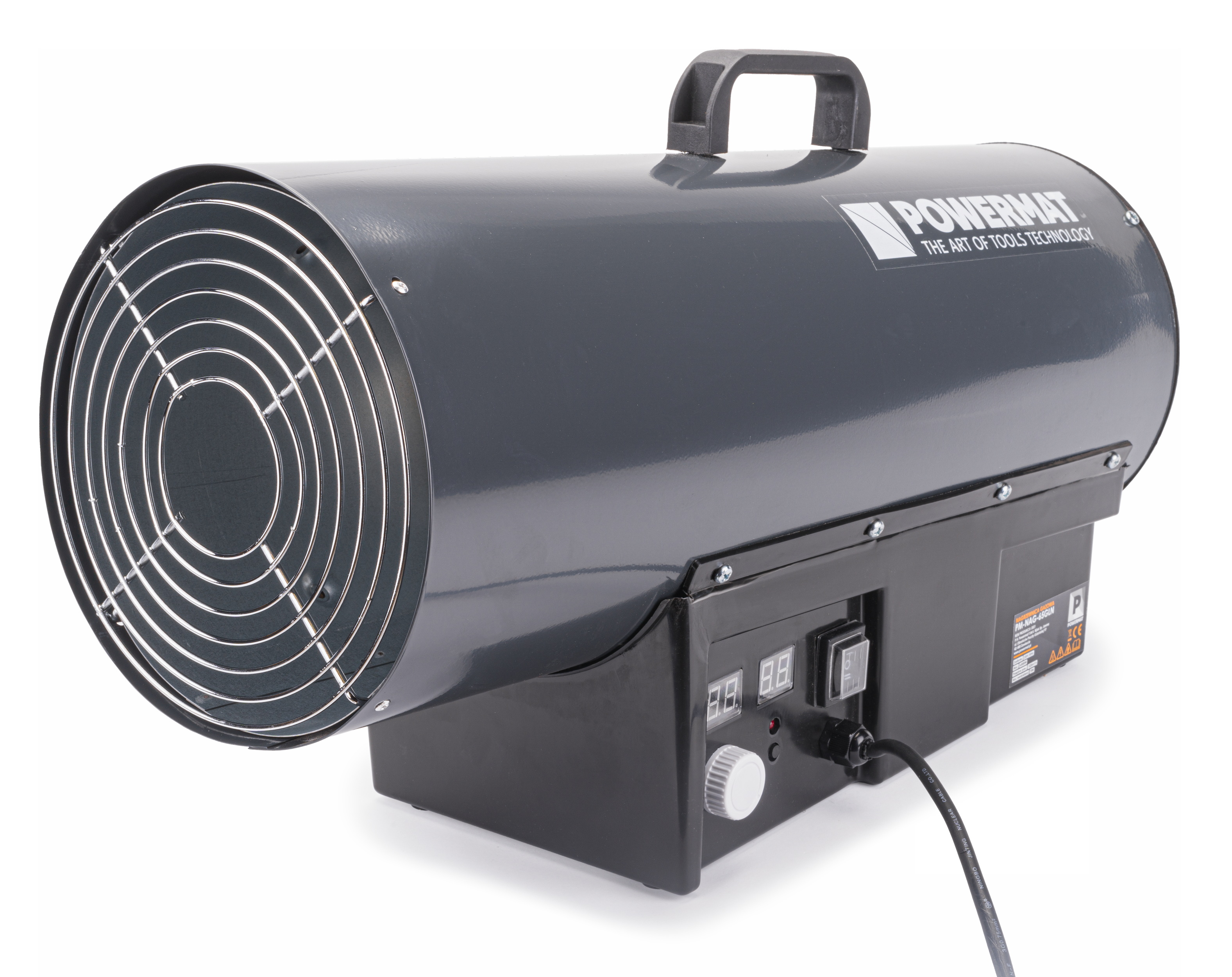 Powermat PM-NAG-65GLN dujinė oro pūtimo šildytuvė 65 kW su LCD termostatu