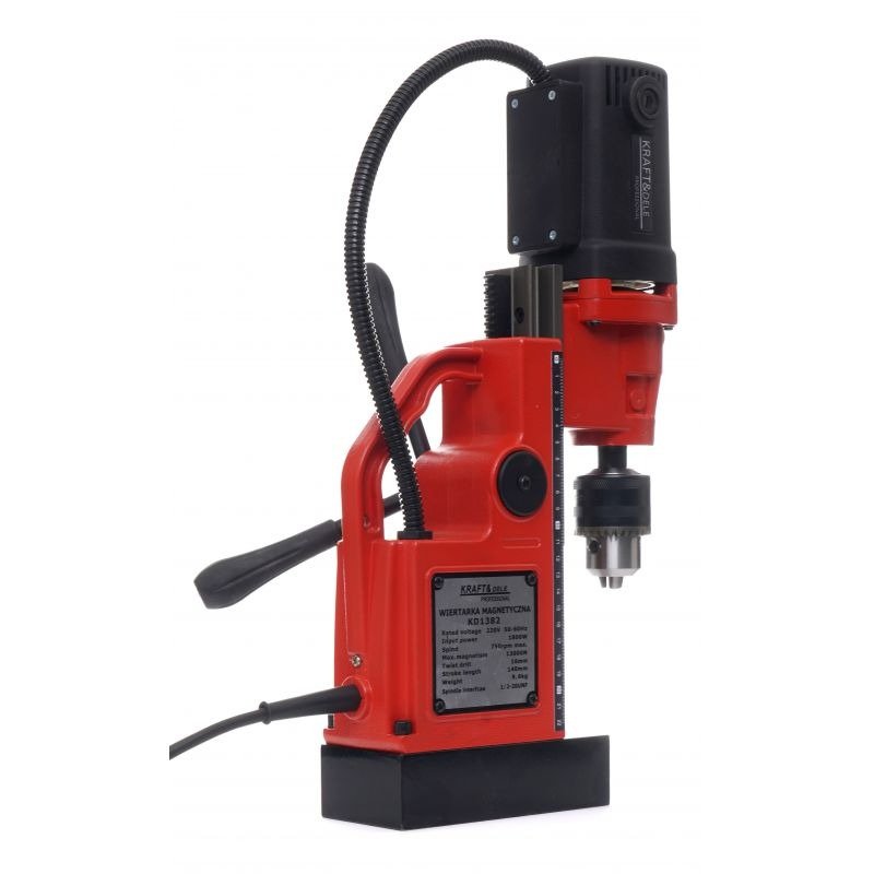 KRAFT&DELE KD1382 magnetinės gręžimo staklės, 1800 W, 1300 N, 16 mm nuotrauka 4